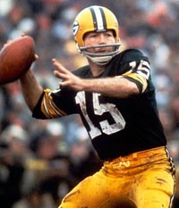 Packer QB Bart Starrr